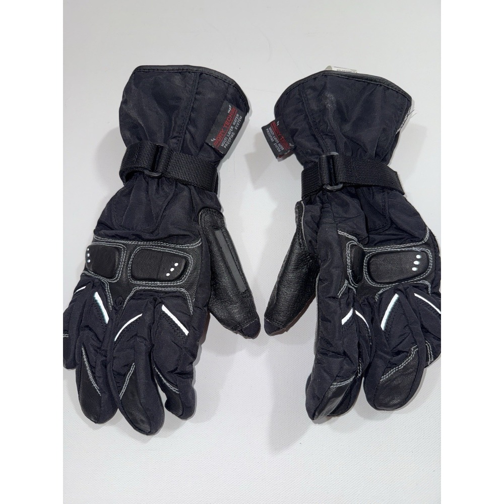 Joe Rocket Dry Tech Motorcycle Gloves Small Black Leather‎ Waterproof Winter